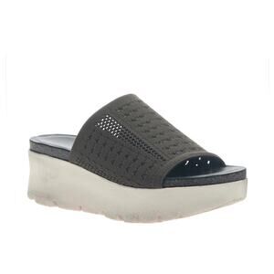 OTBT 'Gravity' Women's 8.5 Platform Slide Sandal Green Comfort Shoe Walking